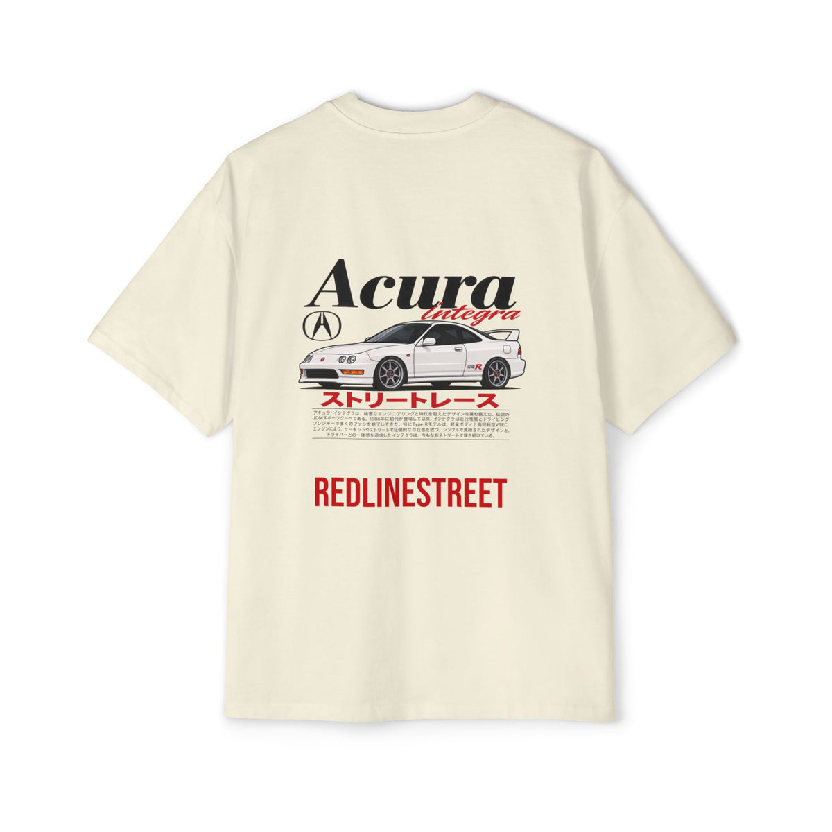 RedlineStreet Acura Integra Oversized T-Shirt