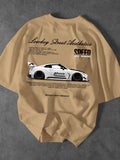 Lowkey Street Aesthetics Speed JDM Oversized Tee